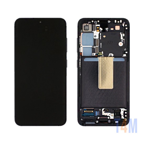 Touch+Display+Frame Samsung Galaxy S23 5g 2023/S911 Service Pack Black